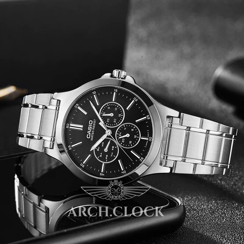 Парні годинники Casio MTP-V300D-1AUDF & LTP-V300D-1AUDF, фото 3