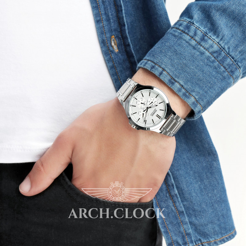 Парні годинники Casio MTP-V300D-7AUDF & LTP-V300D-7AUDF, фото 5