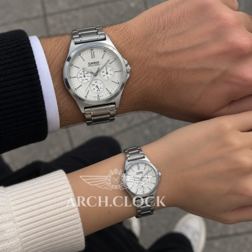Парные часы Casio MTP-V300D-7AUDF & LTP-V300D-7AUDF