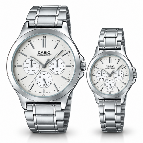 Парные часы Casio MTP-V300D-7AUDF & LTP-V300D-7AUDF