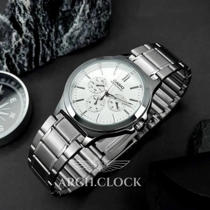 Парні годинники Casio MTP-V300D-7AUDF & LTP-V300D-7AUDF, фото 4