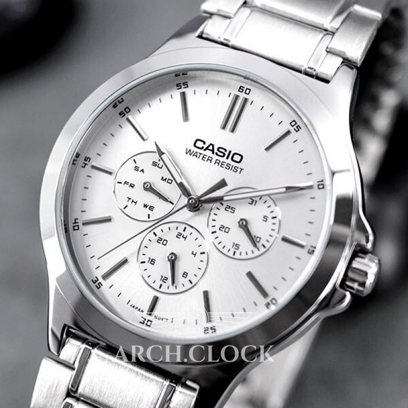 Парні годинники Casio MTP-V300D-7AUDF & LTP-V300D-7AUDF, фото 3
