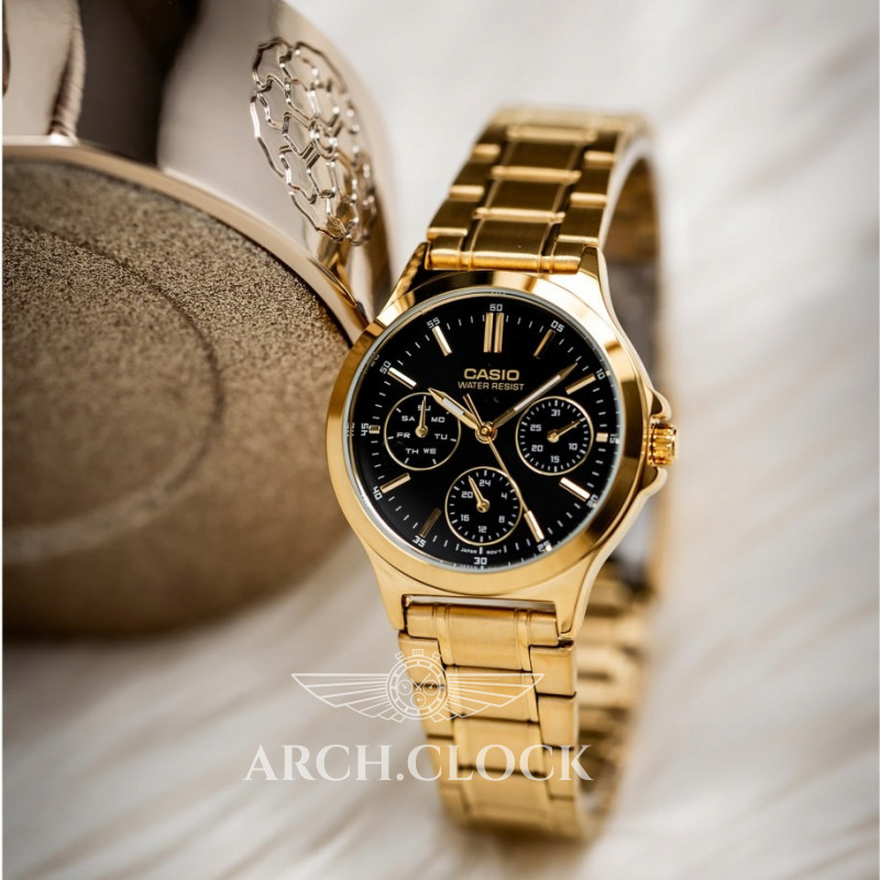Парні годинники Casio MTP-V300G-1AUDF & LTP-V300G-1AUDF, фото 8