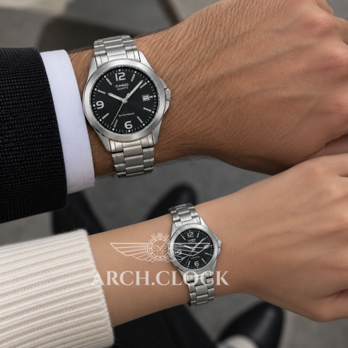 Парні годинники Casio MTP-1215A-1ADF & LTP-1215A-1A
