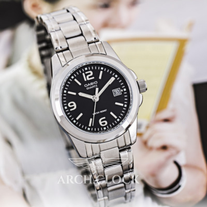 Парні годинники Casio MTP-1215A-1ADF & LTP-1215A-1A, фото 8