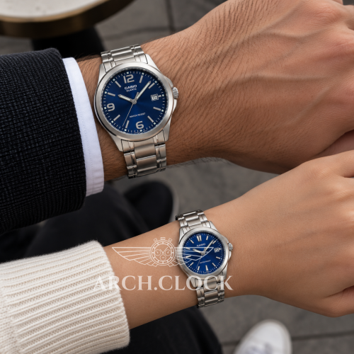 Парні годинники Casio MTP-1215A-2ADF & LTP-1215A-2ADF