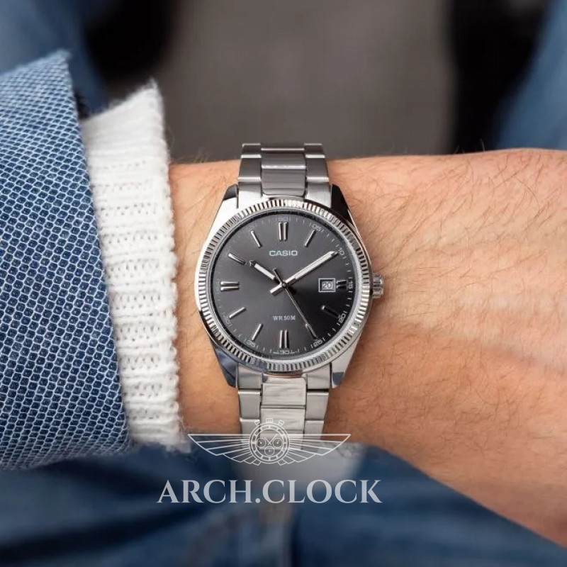 Парні годинники Casio MTP-1302PD-1A1VEF & LTP-1302D-1A1VEF, фото 5