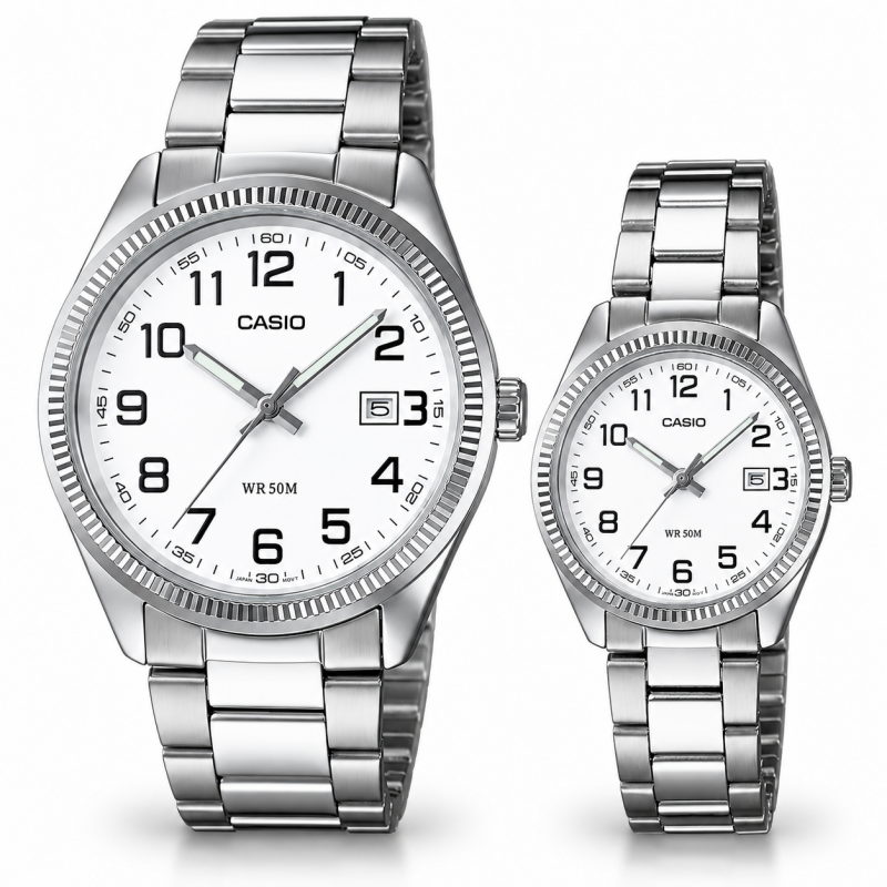 Парні годинники Casio MTP-1302D-7BVEF & LTP-1302D-7BVEF, фото 1