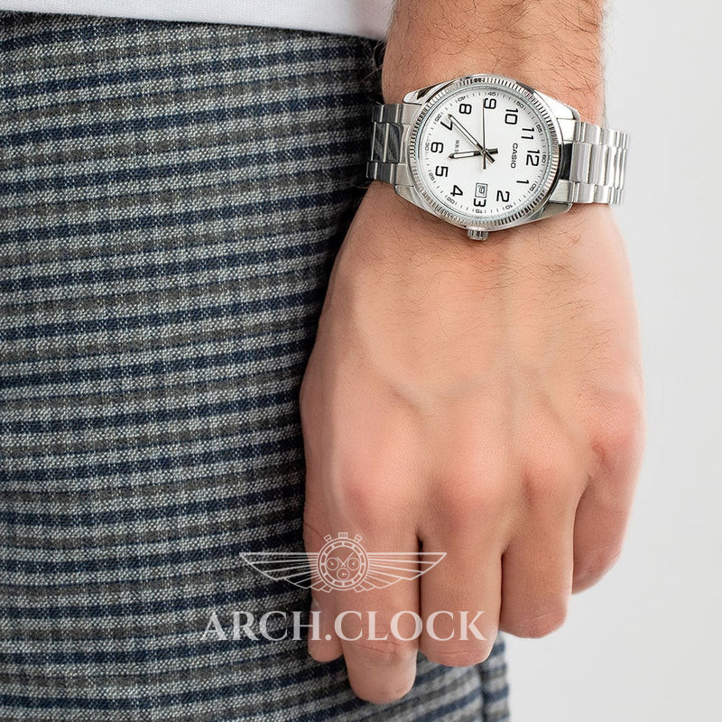 Парні годинники Casio MTP-1302D-7BVEF & LTP-1302D-7BVEF, фото 5