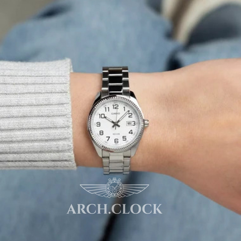 Парні годинники Casio MTP-1302D-7BVEF & LTP-1302D-7BVEF, фото 7