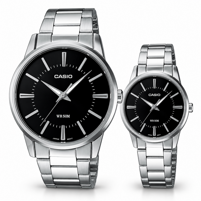Парні годинники Casio MTP-1303D-1AVEF & LTP-1303D-1AVEF, фото 1