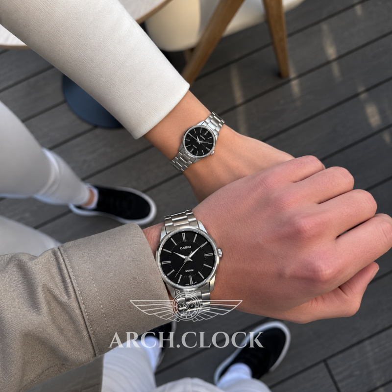 Парні годинники Casio MTP-1303D-1AVEF & LTP-1303D-1AVEF, фото 2
