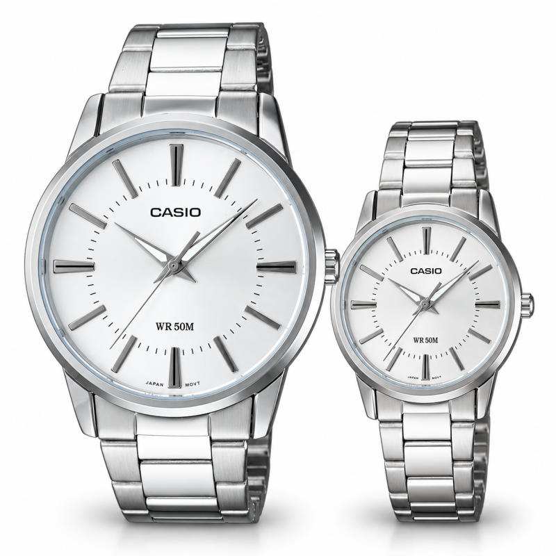 Парні годинники Casio MTP-1303D-7AVEF & LTP-1303D-7AVEF, фото 1