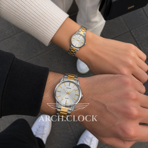 Парні годинники Casio MTP-1303SG-7AVEF & LTP-1303SG-7AVEF