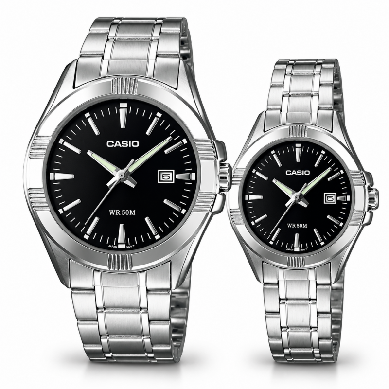 Парные часы Casio MTP-1308D-1AVEF & LTP-1308D-1AVEF, фото 1
