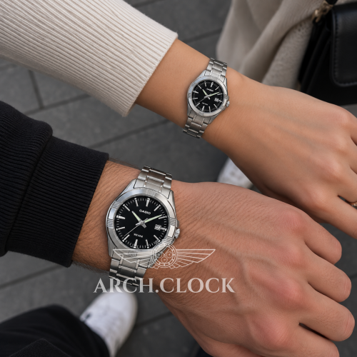 Парні годинники Casio MTP-1308D-1AVEF & LTP-1308D-1AVEF