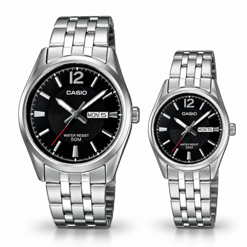 Парні годинники Casio MTP-1335D-1AVDF & LTP-1335D-1AVDF