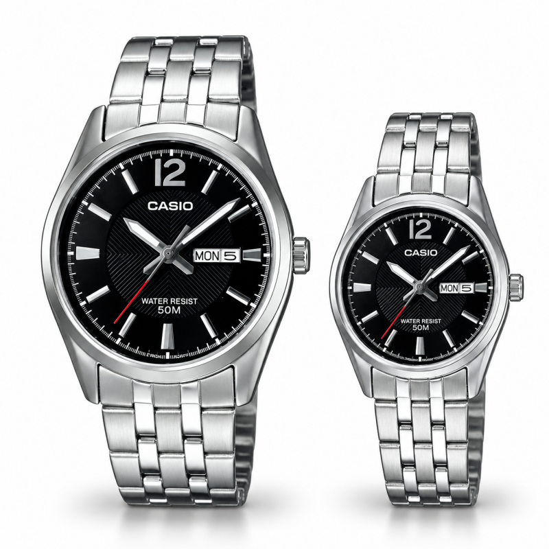 Парные часы Casio MTP-1335D-1AVDF & LTP-1335D-1AVDF, фото 1