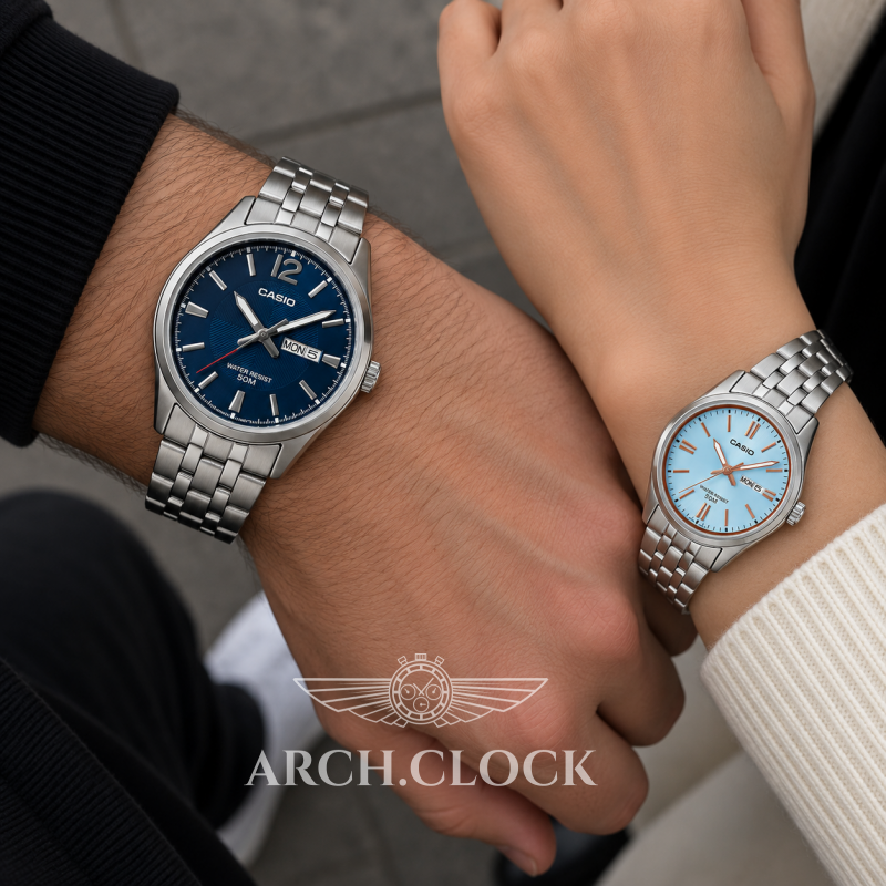 Парні годинники Casio MTP-1335D-2A & LTP-1335D-2A, фото 2