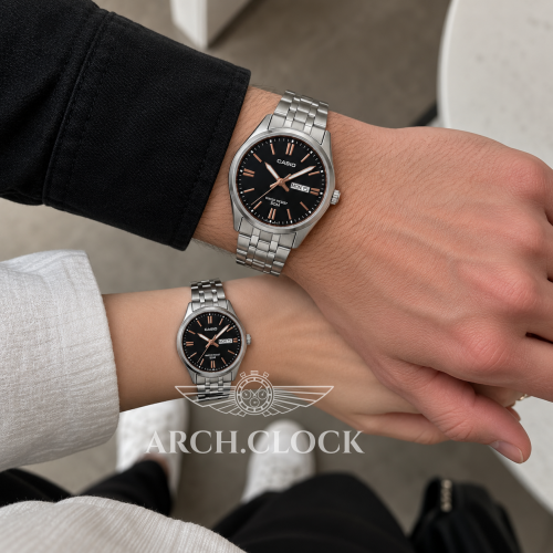 Парні годинники Casio MTP-1335D-1A2 & LTP-1335D-1A2