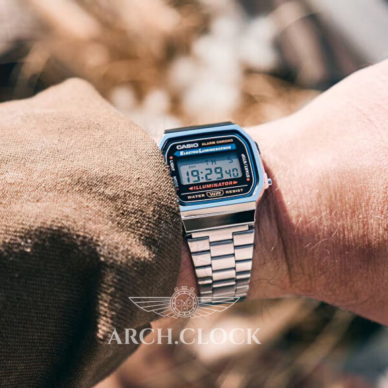 Парные часы Casio A168WA-1YES & LA680WA-1EF, фото 4