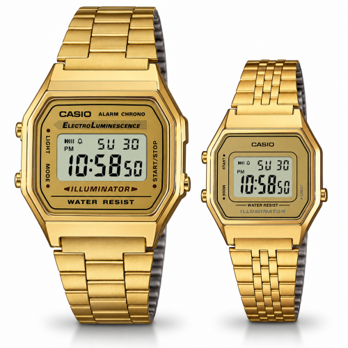 Парні годинники Casio A168WG-9EF & LA680WEGA-9ER