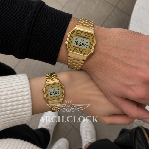 Парні годинники Casio A168WG-9EF & LA680WEGA-9ER