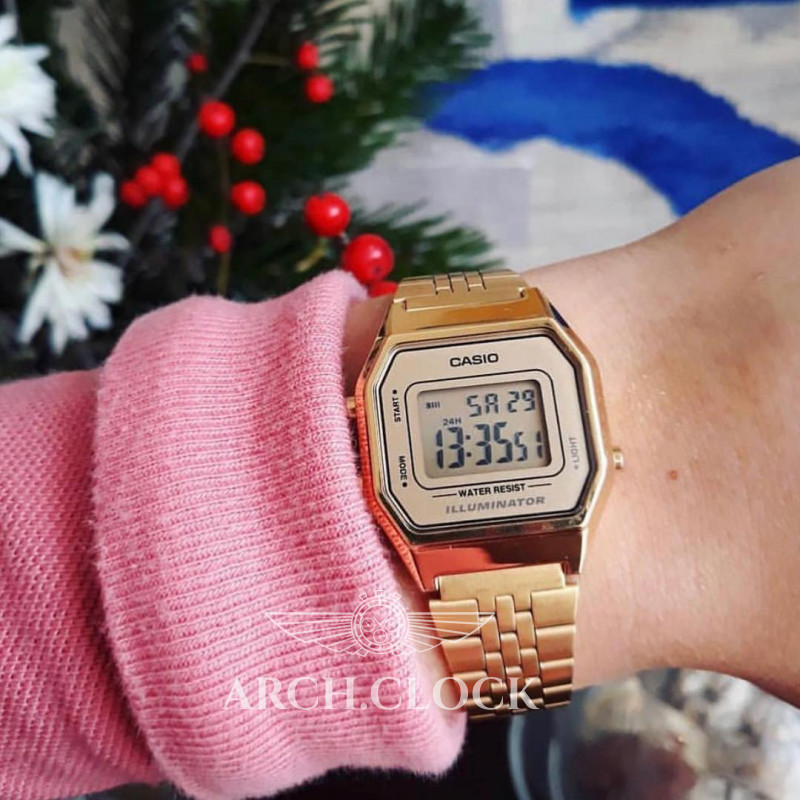 Парні годинники Casio A168WG-9EF & LA680WEGA-9ER, фото 8