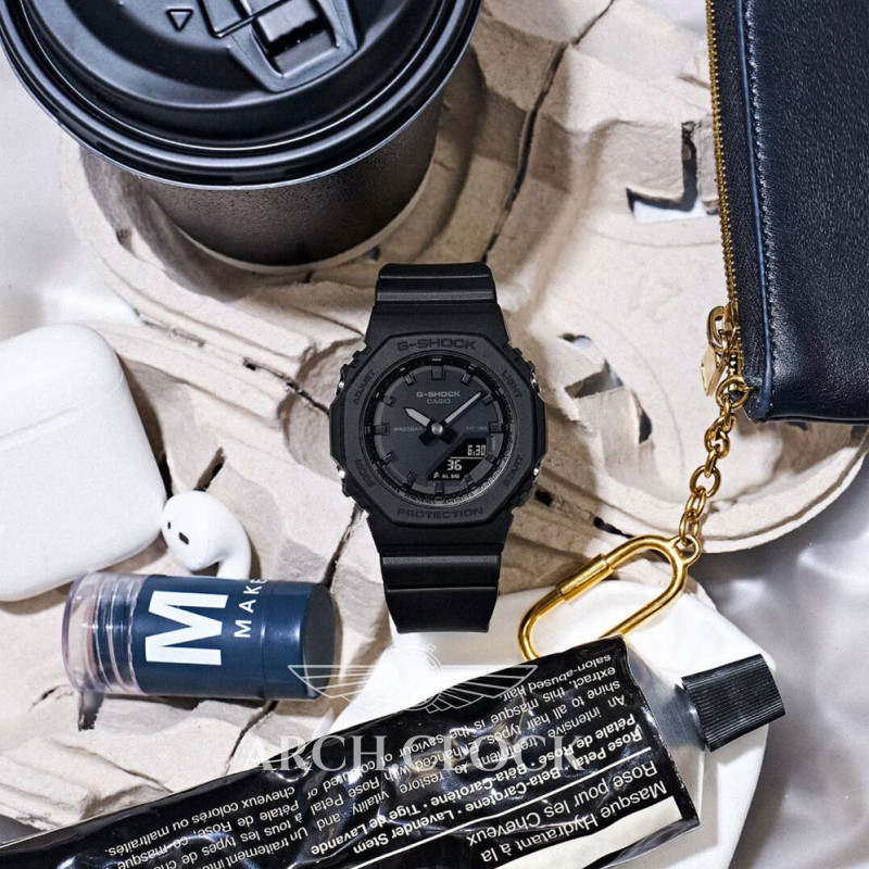 Парні годинники Casio DW-5600UBB-1ER & GMA-P2100BB-1AER, фото 7