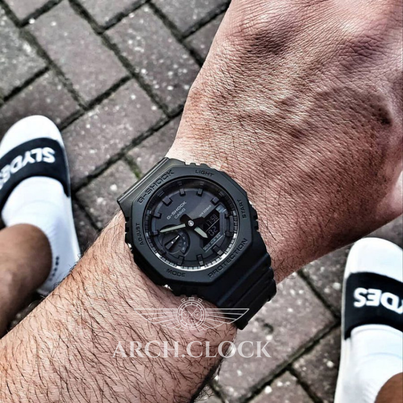 Парні годинники Casio GA-2100-1A1ER & GMA-S2100-1AER, фото 5