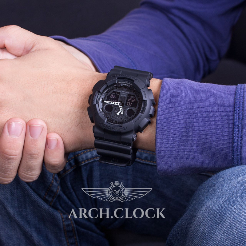 Парні годинники Casio GA-100-1A1ER & BA-110X-1AER, фото 5