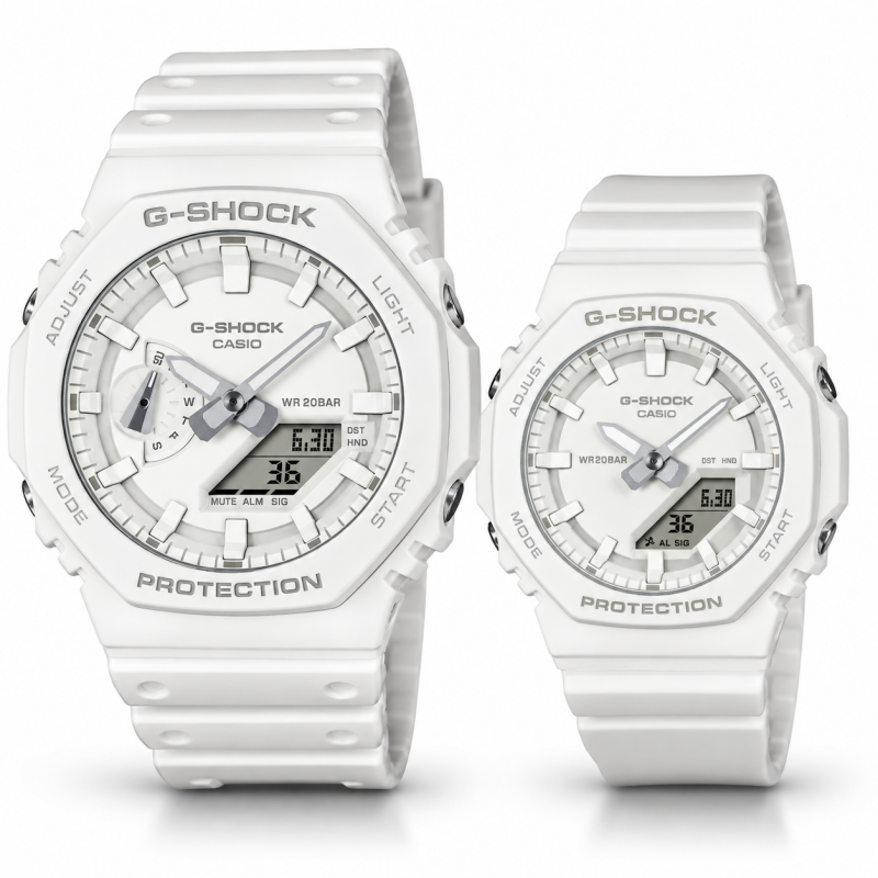 Парные часы Casio GA-2100-7A7ER & GMA-P2100-7AER, фото 1