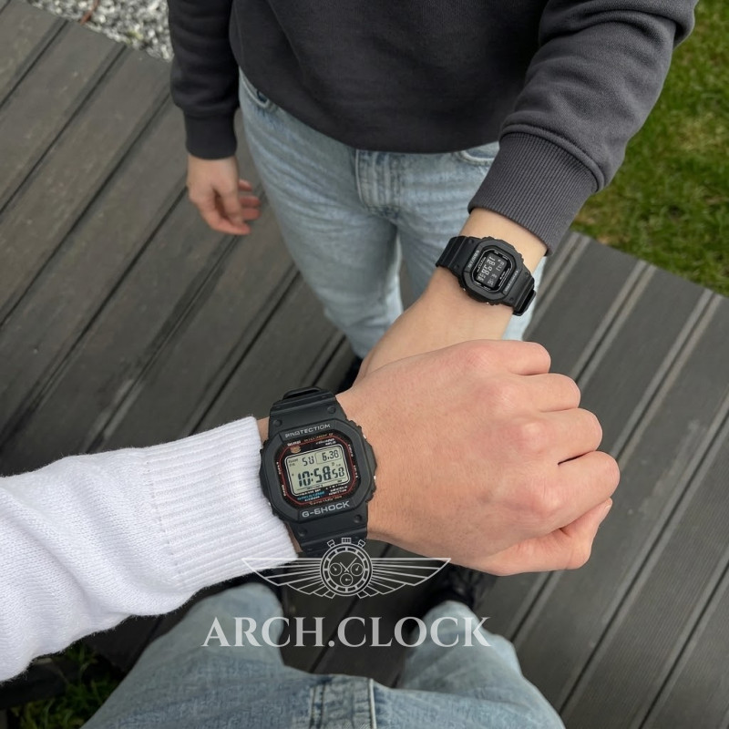 Парні годинники Casio GW-M5610U-1ER & BGD-565U-1ER, фото 2