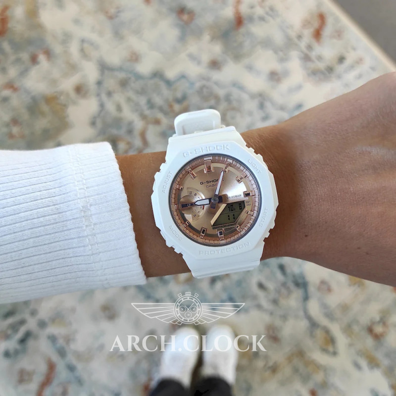 Парні годинники Casio GA-2100SKE-7AER & GMA-S2100MD-7AER, фото 8