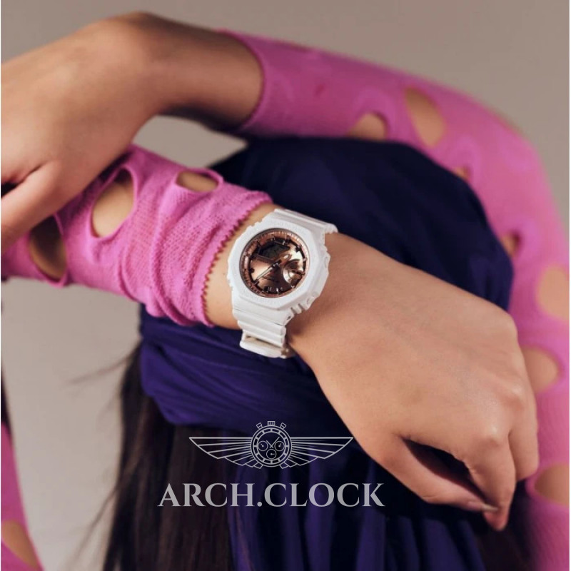 Парні годинники Casio GA-2100SKE-7AER & GMA-S2100MD-7AER, фото 7