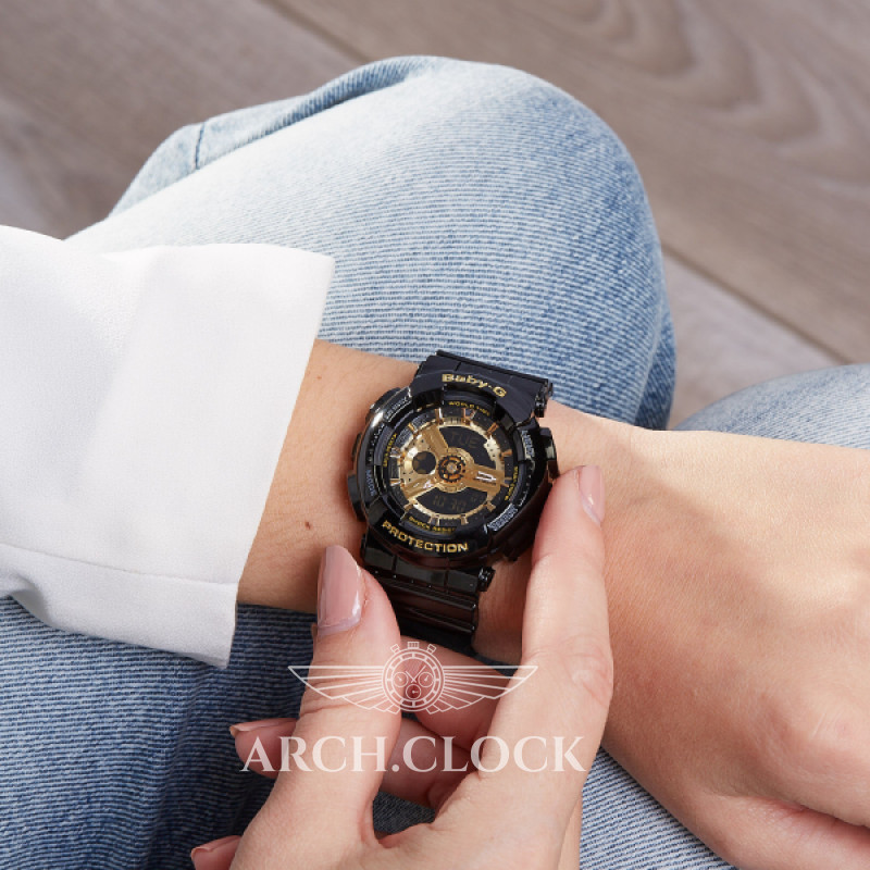 Парні годинники Casio GA-110-1BER & BA-110-1AER, фото 7