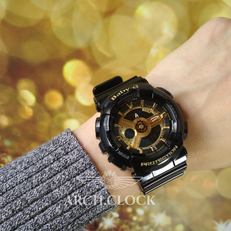 Парні годинники Casio GA-110-1BER & BA-110-1AER, фото 8