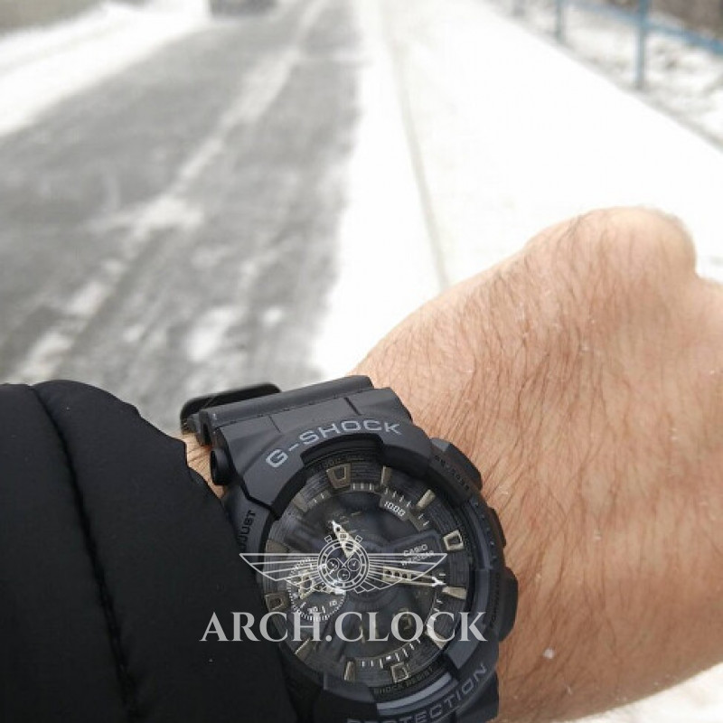 Парні годинники Casio GA-110-1BER & BA-110-1AER, фото 4