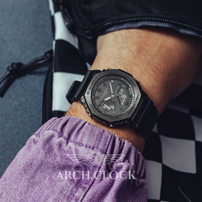 Парні годинники Casio GM-2100BB-1AER & GMA-S2100-1AER, фото 4