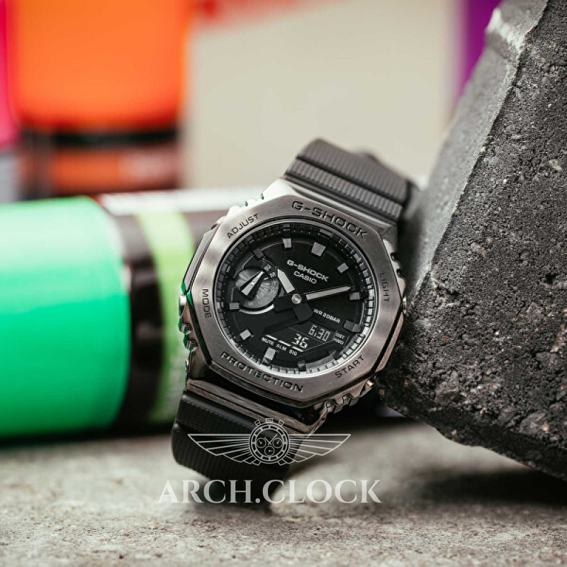 Парні годинники Casio GM-2100BB-1AER & GMA-S2100-1AER, фото 3