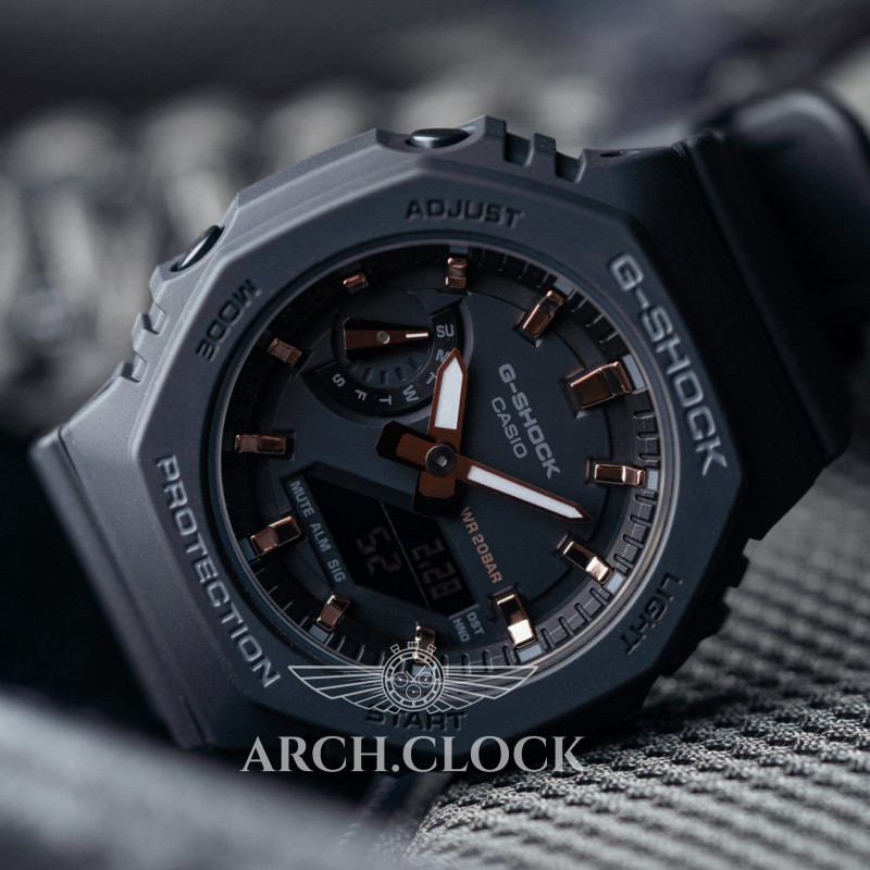 Парні годинники Casio GM-2100BB-1AER & GMA-S2100-1AER, фото 7