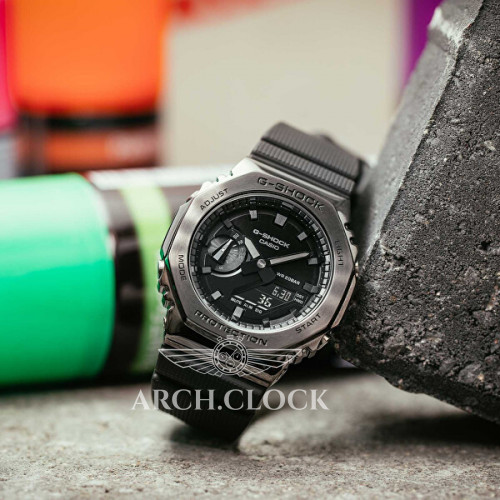 Парні годинники Casio GM-2100BB-1AER & GM-S2100B-8AER