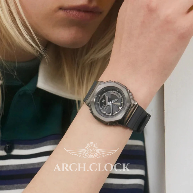 Парні годинники Casio GM-2100BB-1AER & GM-S2100B-8AER, фото 8