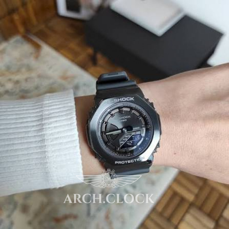 Парні годинники Casio GM-2100BB-1AER & GM-S2100B-8AER, фото 7