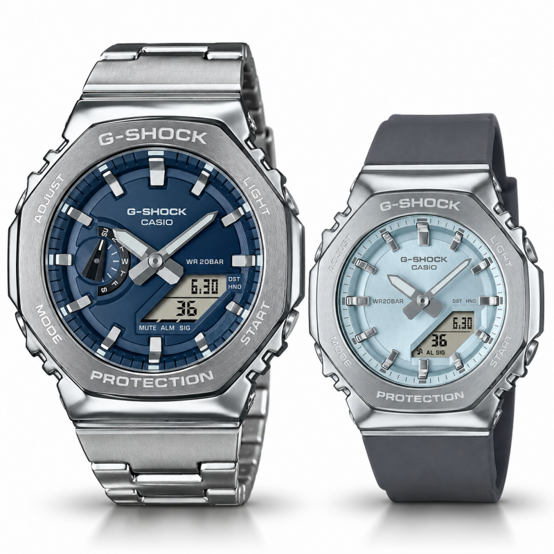 Парные часы Casio GM-2110D-2BER & GM-S2110-2AER, фото 1