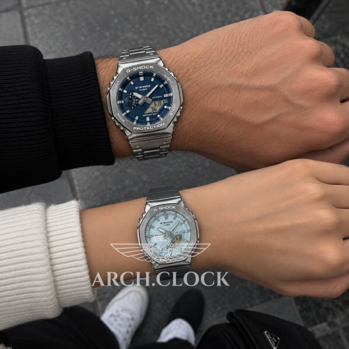 Парні годинники Casio GM-2110D-2BER & GM-S2110-2AER
