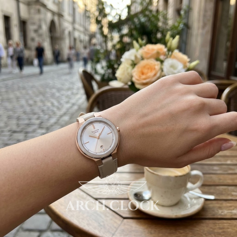 Парні годинники Casio EFR-526L-2CVUEF & SHE-4559GBL-7AUDF, фото 7