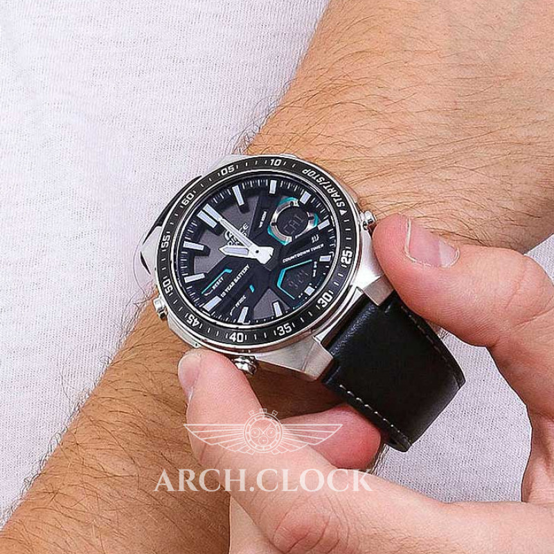 Парные часы Casio EFV-C110L-1AVEF & SHE-4559GL-8AUDF, фото 5