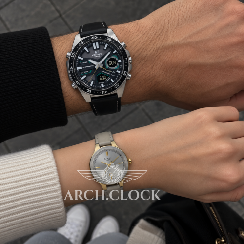 Парні годинники Casio EFV-C110L-1AVEF & SHE-4559GL-8AUDF