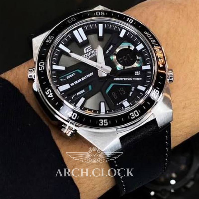Парные часы Casio EFV-C110L-1AVEF & SHE-4559GL-8AUDF, фото 4